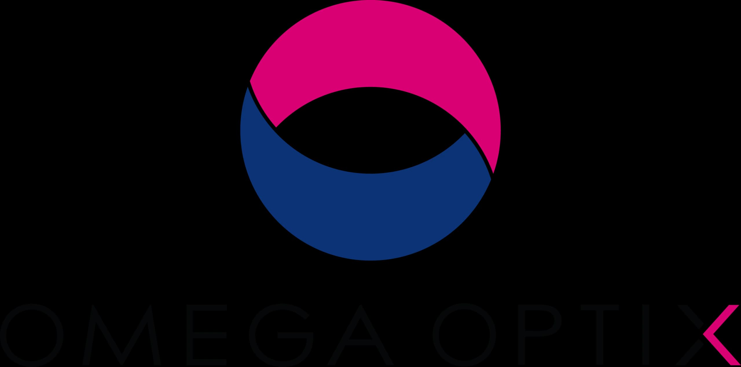 Logo Omega Optix — výrobce našich brýlových skel